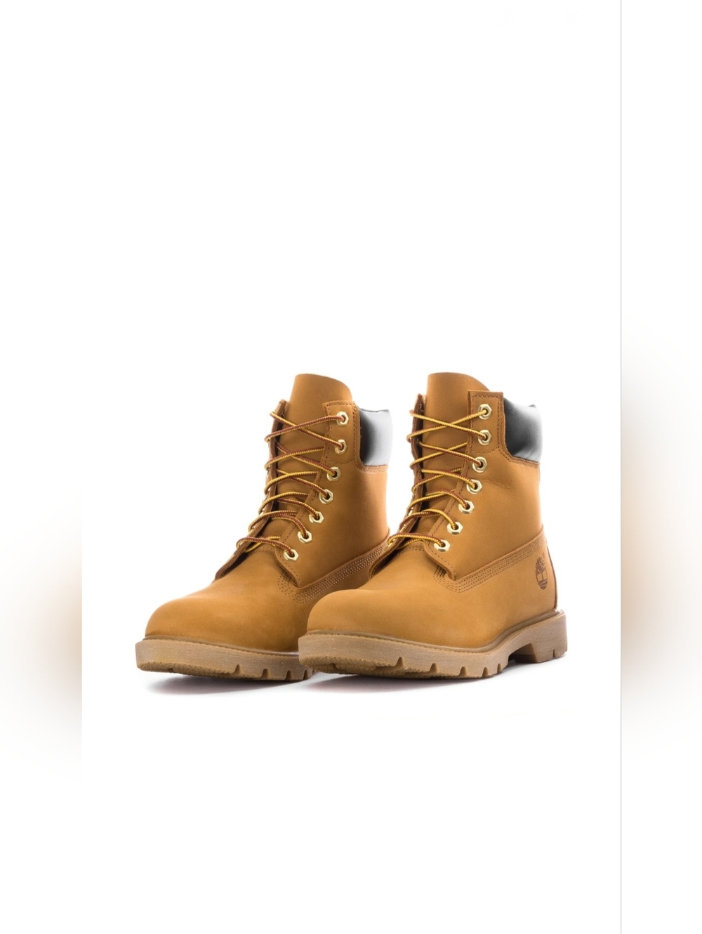 Timberland Wheat Brown Padded Collar Boots